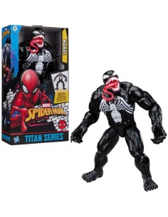 HASBRO - Spiderman Titan Hero Action Figure Venom Deluxe...