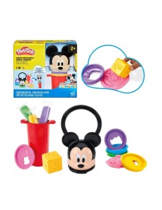 HASBRO PLAY DOH DISNEY JR TOPOLINO HAPPY STACKABLE 4...