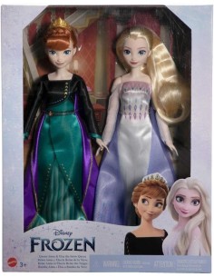 Frozen | Mattel HMK51 Frozen Anna ed Elsa 2 Bambole
