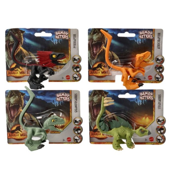 Jurassic world dinosauro bendys assortito...