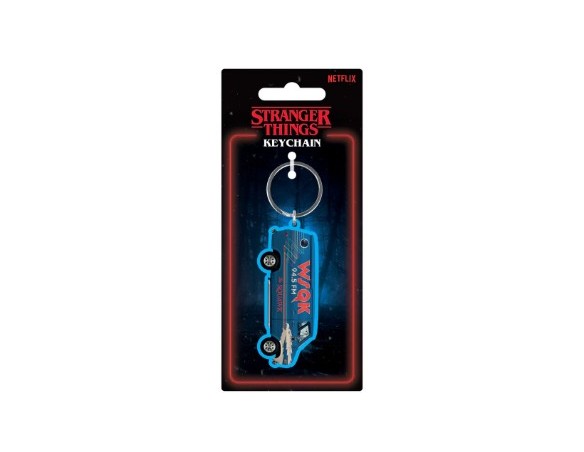 Portachiavi Stranger Things The Squawk Van - Stranger Things 5 Portachiavi