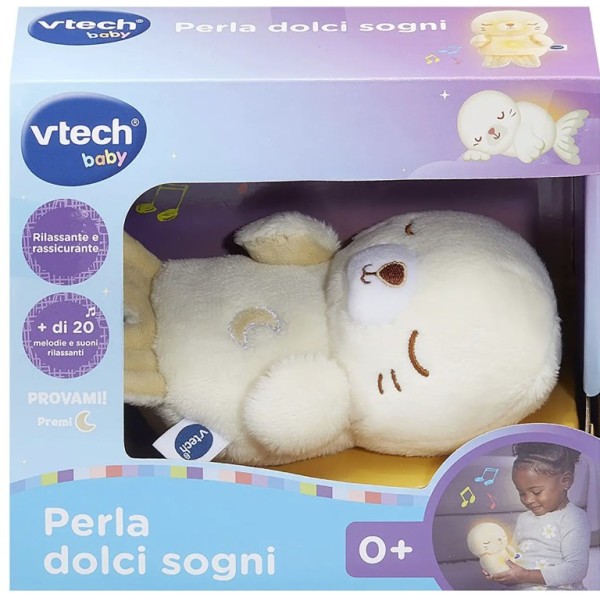 Perla Dolci Sogni Peluche Luminoso Con Melodie...