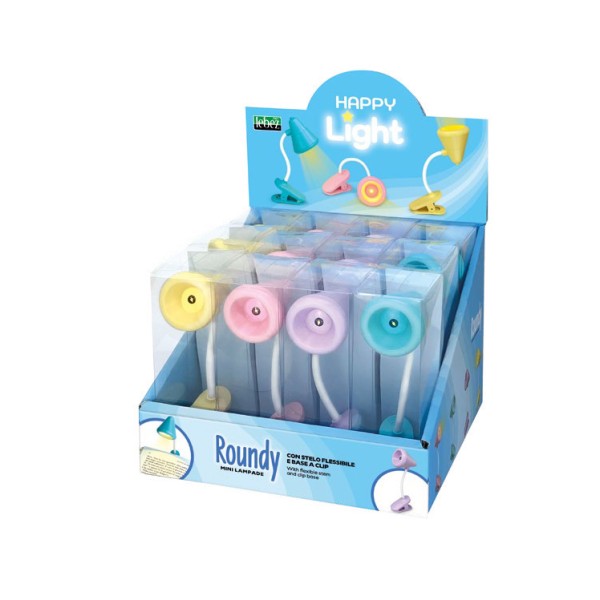 Lampada da notte lettura libro Happy Light Mini...