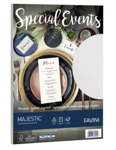 RISMA CARTONCINO METALLIZZATO SPECIAL EVENTS 250 GR. A4...