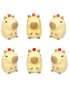 LAMPADA NOTTE IN SILICONE CM.9X16X11 BE-CAPPY! CAPIBARA... 2