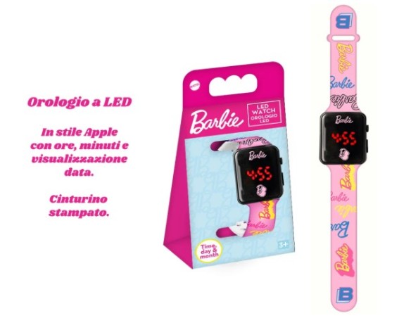Barbie | Orologio da Polso Led barbie Bambino bimbo Bambina Bimba