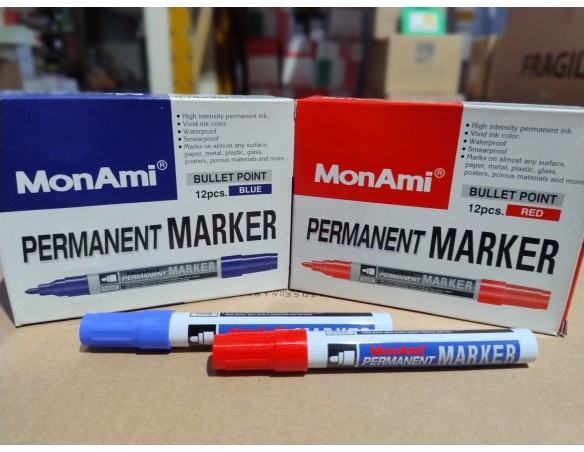 Pennarello Marker Monami Blu o rosso