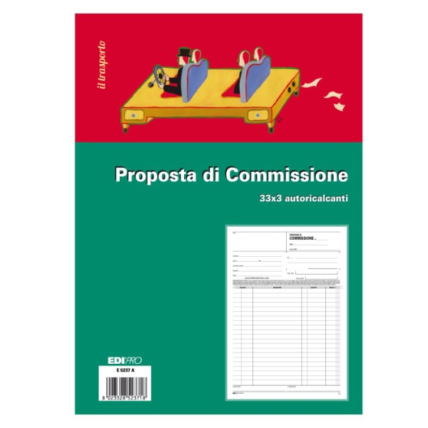 EDIPRO Blocco proposta copia commissione 33x3...