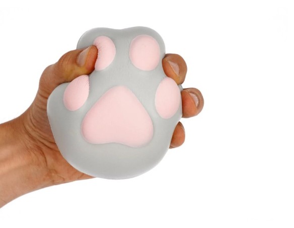 Legami | Giocattolo Anti-stress, Stress Less, Tema Paw, Zampa Materiale in Poliuretano, 11.3x14.8x13.5 cm