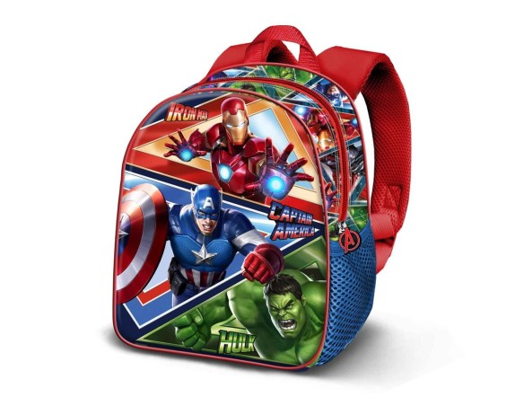 Avengers | Zaino 3D 31cm per l'asilo o il tempo libero Marvel Avengers Battle