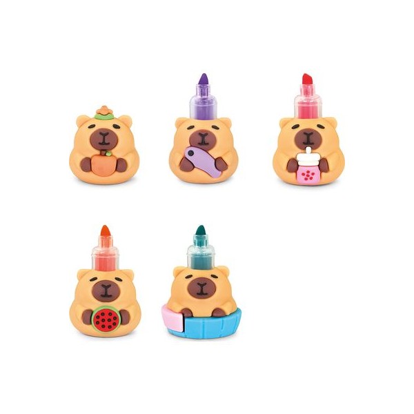 Evidenziatore Evidenziatori Be cappy Mini set 4...