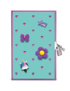 DIARIO SEGRETO 13X21 CON LUCCHETTO 80 PAGINE CON... 2