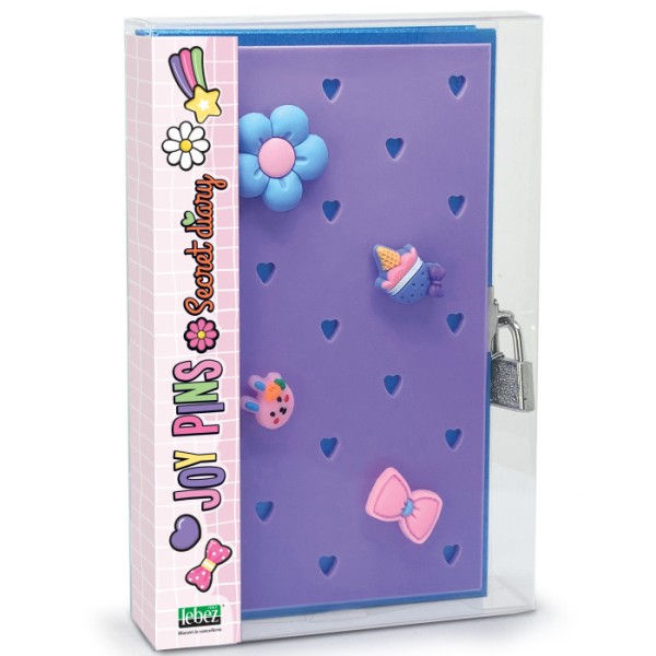 DIARIO SEGRETO 13X21 CON LUCCHETTO 80 PAGINE...