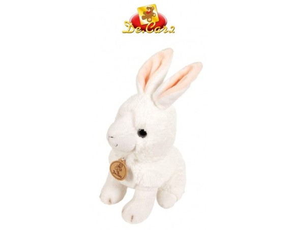 DECAR2 PELUCHE CONIGLIO BIANCO CM 20 H 26131