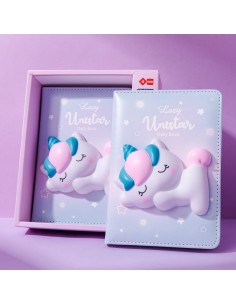 TACCUINO 3D SQUISHY LAZY UNISTAR UNICORN ALTRI BRAND -...