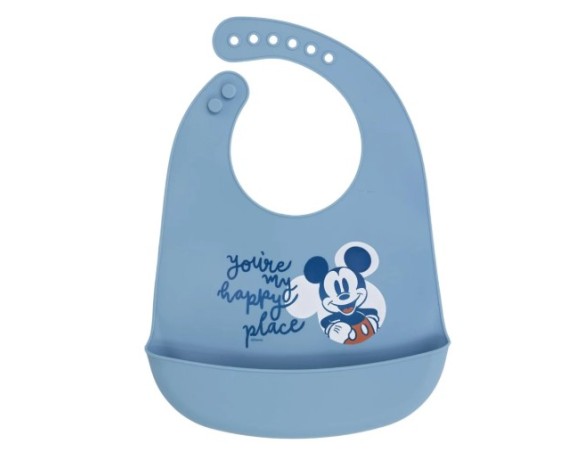 Topolino | Bavaglino Bavaglio Topolino Mickey in silicone