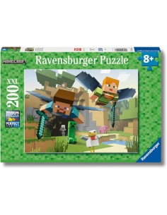 Ravensburger - Puzzle XXL Minecraft | Puzzle 8 Anni in su...