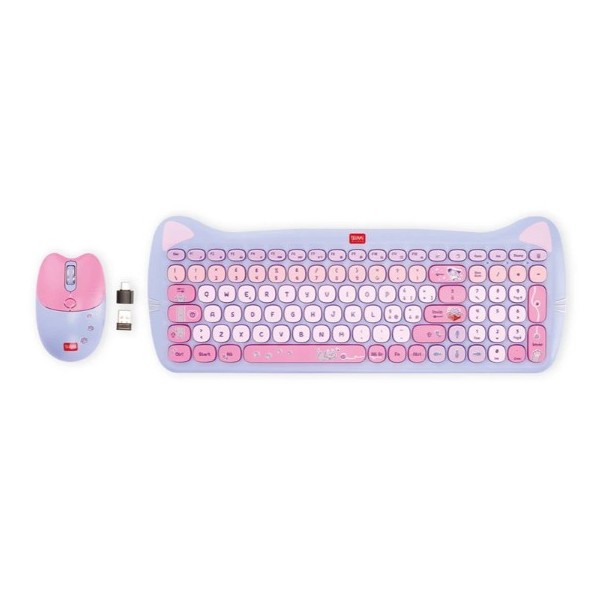 Legami - Set Tastiera E Mouse Wireless - Meow -...
