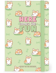 Legami - Taccuino a Righe Medium, Corgi, 164 Pagine,...