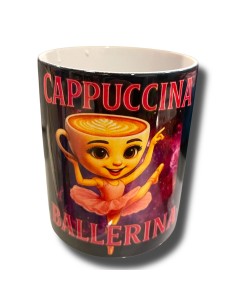Italian Brainrot | Tazza In Ceramica Da Latte Ballerina...