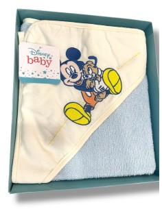 Disney Baby - Accappatoio Triangolo Neonato In Spugna Di...