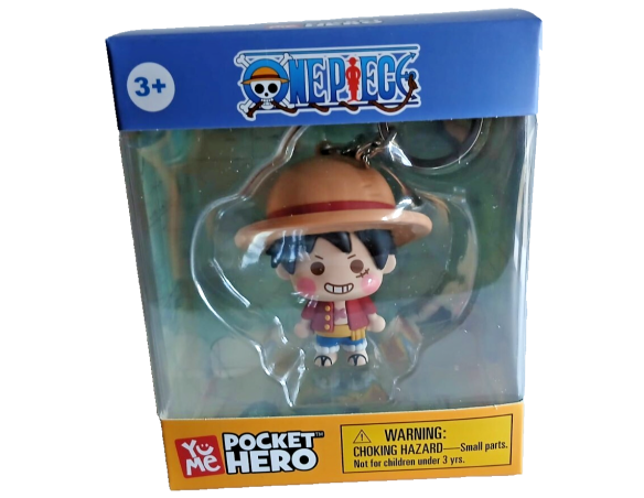 ONE PIECE - POCKET HERO WINDOW BOX SERIES 2 - PORTACHIAVI ONE PIECE PDQ - MINIFIGURE 5.5CM