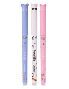 Penna Cancellotta Abstract blu o rossa rosso