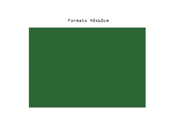 FOGLIO CARTA GOMMA EVA FOAM VERDE 40 X 60