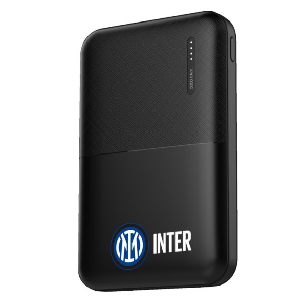 Inter | Power Bank 5000mAh, Sottile & Compatto...
