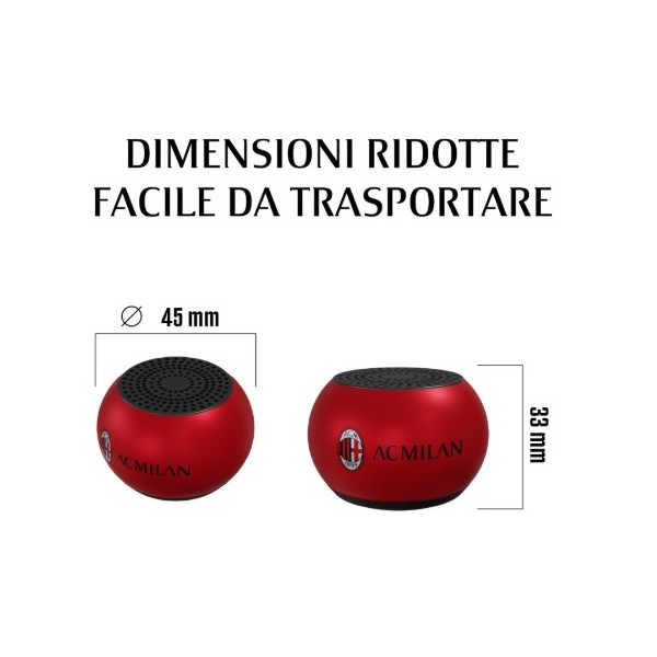 Milan - Minispeaker Bluetooth Portatile Milan