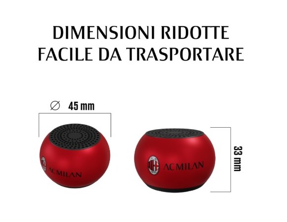 Milan - Minispeaker Bluetooth Portatile Milan