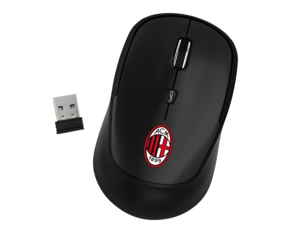 Milan | Mouse Wireless - Ufficiale Milan - XJ35 NERO