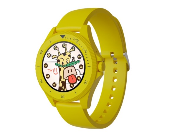 Smartwatch Kids Linea Trill - colore giallo techamde