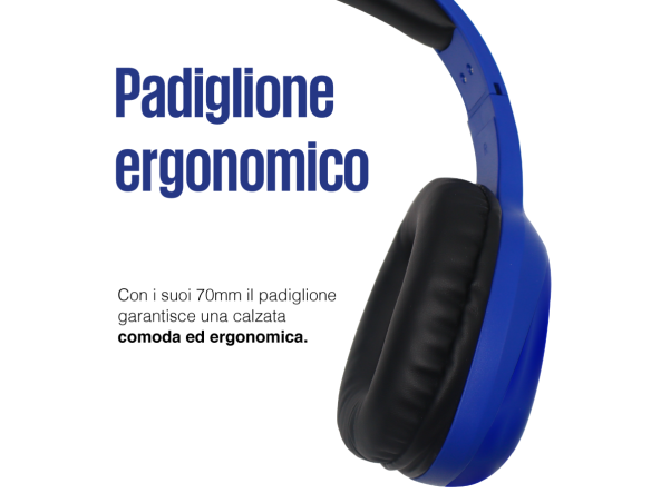 Inter | Cuffie Wireless Bluetooth ZEB - Prodotto ufficiale Inter