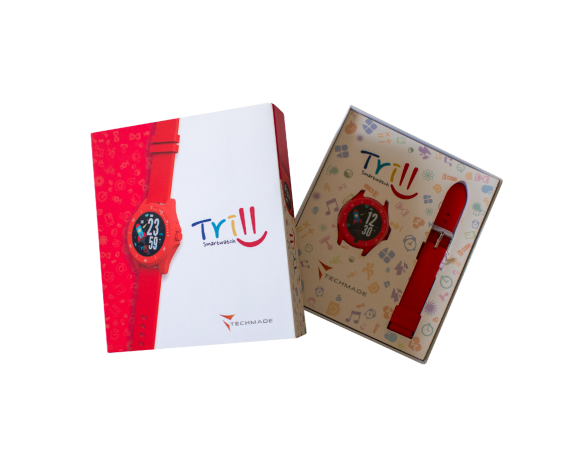 Smartwatch Kids Linea Trill - colore rosso techamde
