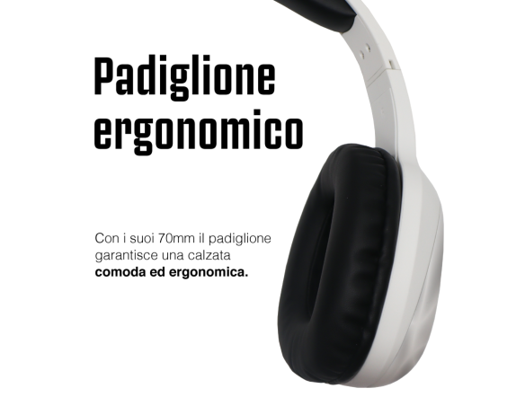 Juventus | Cuffie Wireless Bluetooth ZEB - Prodotto ufficiale Juventus