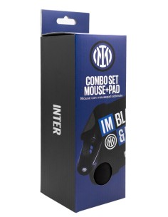 Inter - TECHMADE COMBO SET GAMING MOUSE+PAD UFFICIALE INTER 2