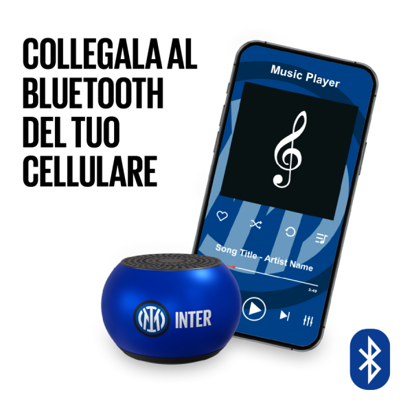 Inter - Minispeaker Bluetooth Portatile Inter