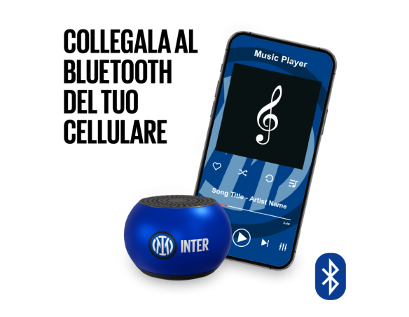 Inter - Minispeaker Bluetooth Portatile Inter