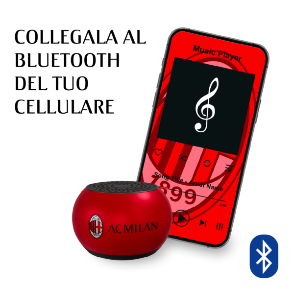 Milan - Minispeaker Bluetooth Portatile Milan