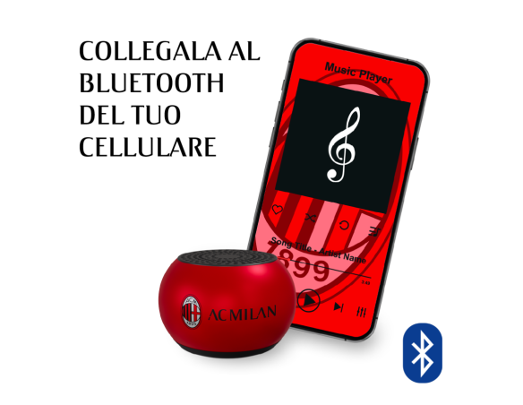 Milan - Minispeaker Bluetooth Portatile Milan