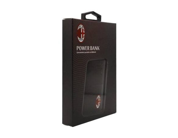 Milan | POWERBANK MILAN 5000 MAH CARICABATTERIE TIFOSI milanisti PS 08782