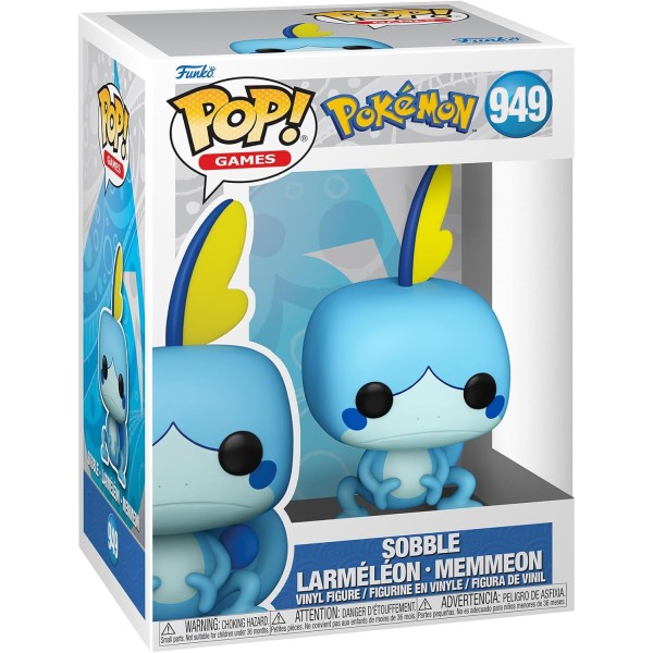 Funko POP! Games: Pokemon - Sobble - Figura in...