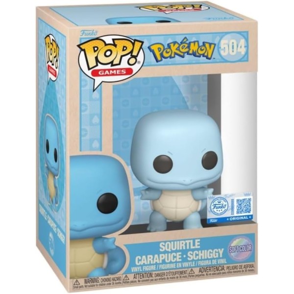 Funko POP! Pokemon: Squirtle (Soft Color) (504)...