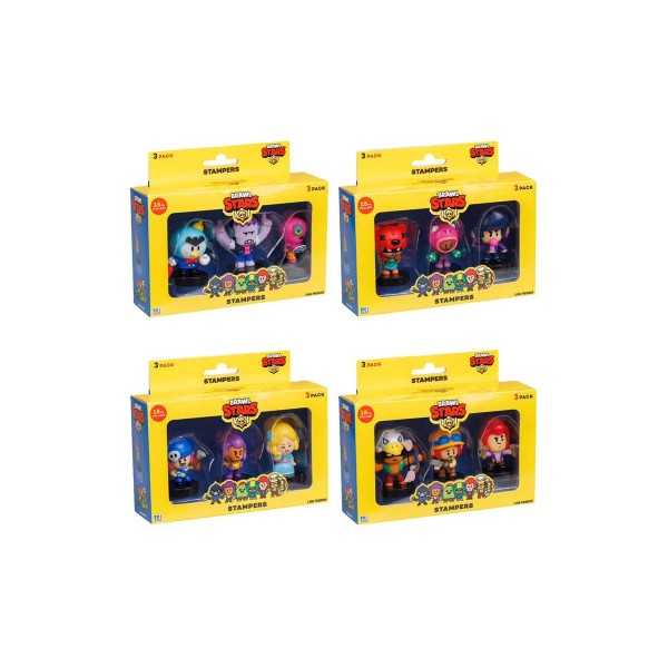 Brawl stars pack 3 personaggi brawl stars
