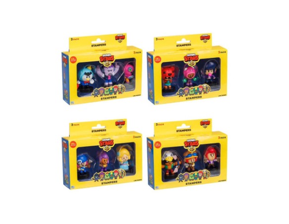 Brawl stars pack 3 personaggi brawl stars