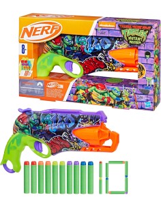 Pistola Hasbro F9972 Nerf Teenage Mutant Ninja Turtles...