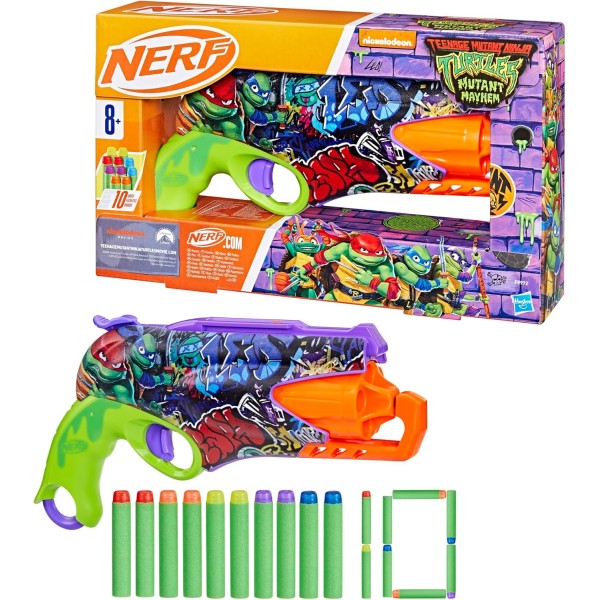 Pistola Hasbro F9972 Nerf Teenage Mutant Ninja...