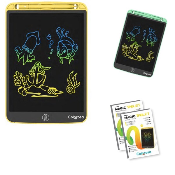 RIPLAST LAVAGNETTA LCD 10" MULTICOLOR CON PENNA...