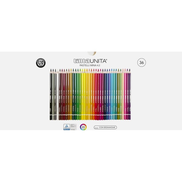 PASTELLI TINTA UNITA MINA MM.4.2 POOL OVER 36...